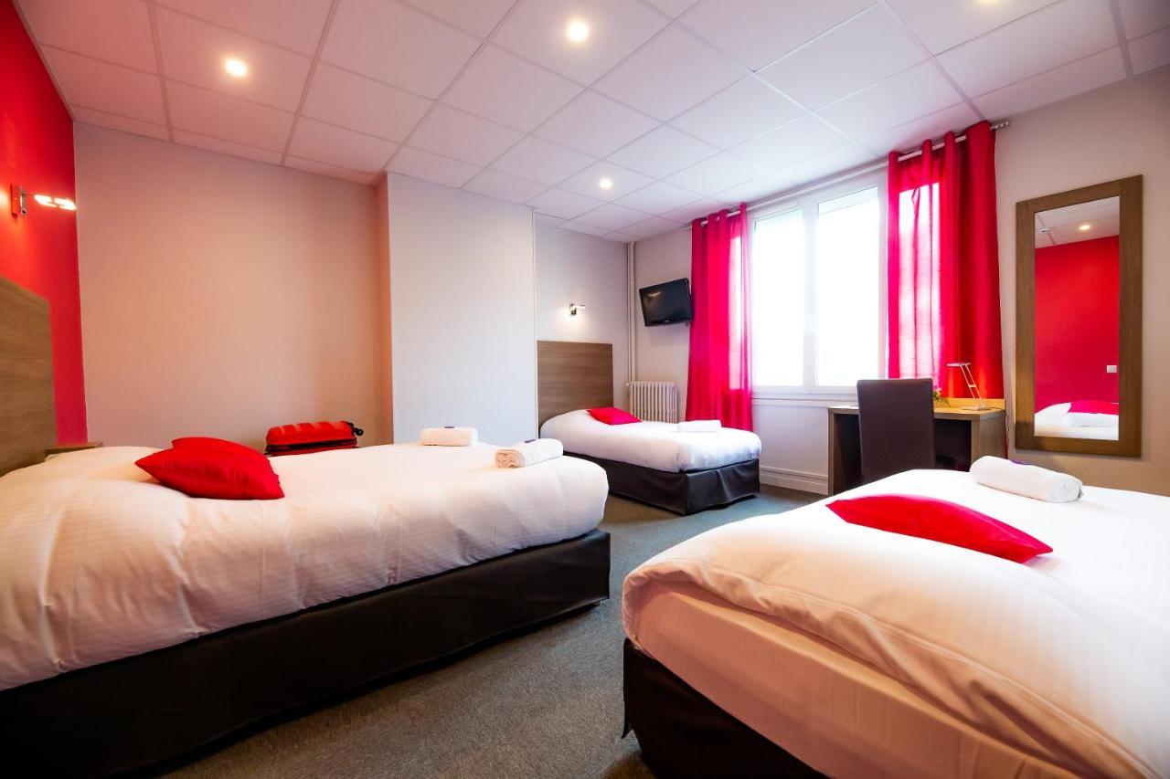 Logis Hotel Du Chateau Caen Bagian luar foto
