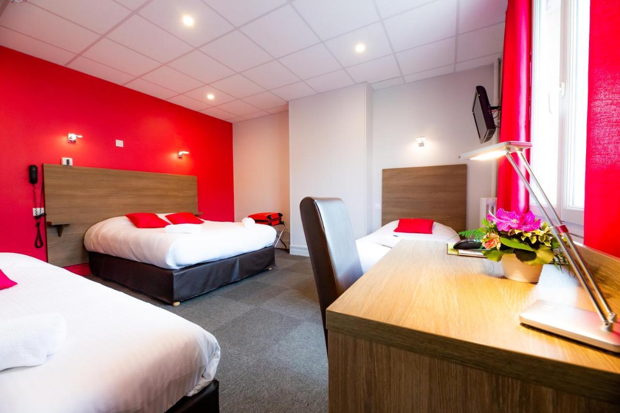Logis Hotel Du Chateau Caen Bagian luar foto