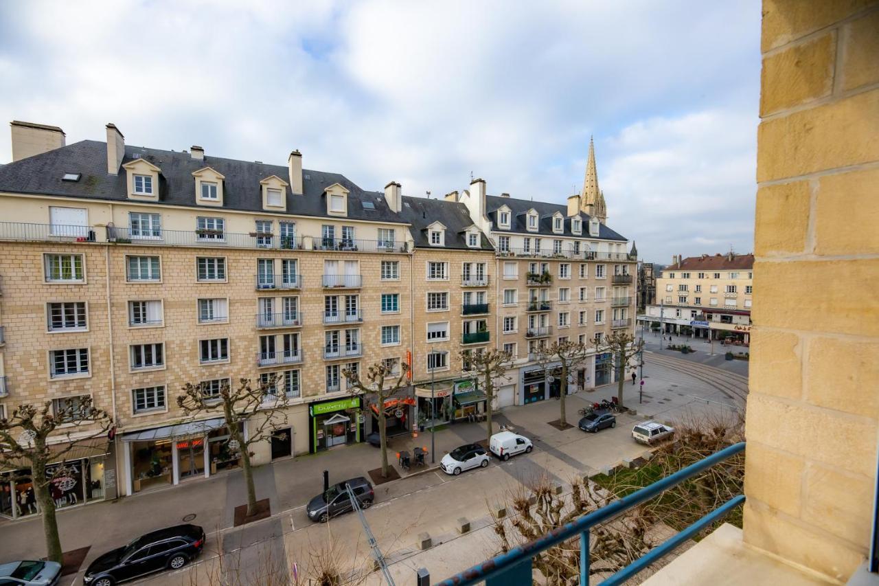 Logis Hotel Du Chateau Caen Bagian luar foto