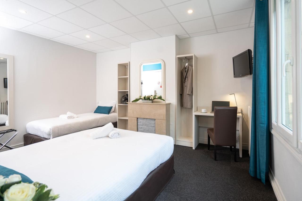 Logis Hotel Du Chateau Caen Bagian luar foto
