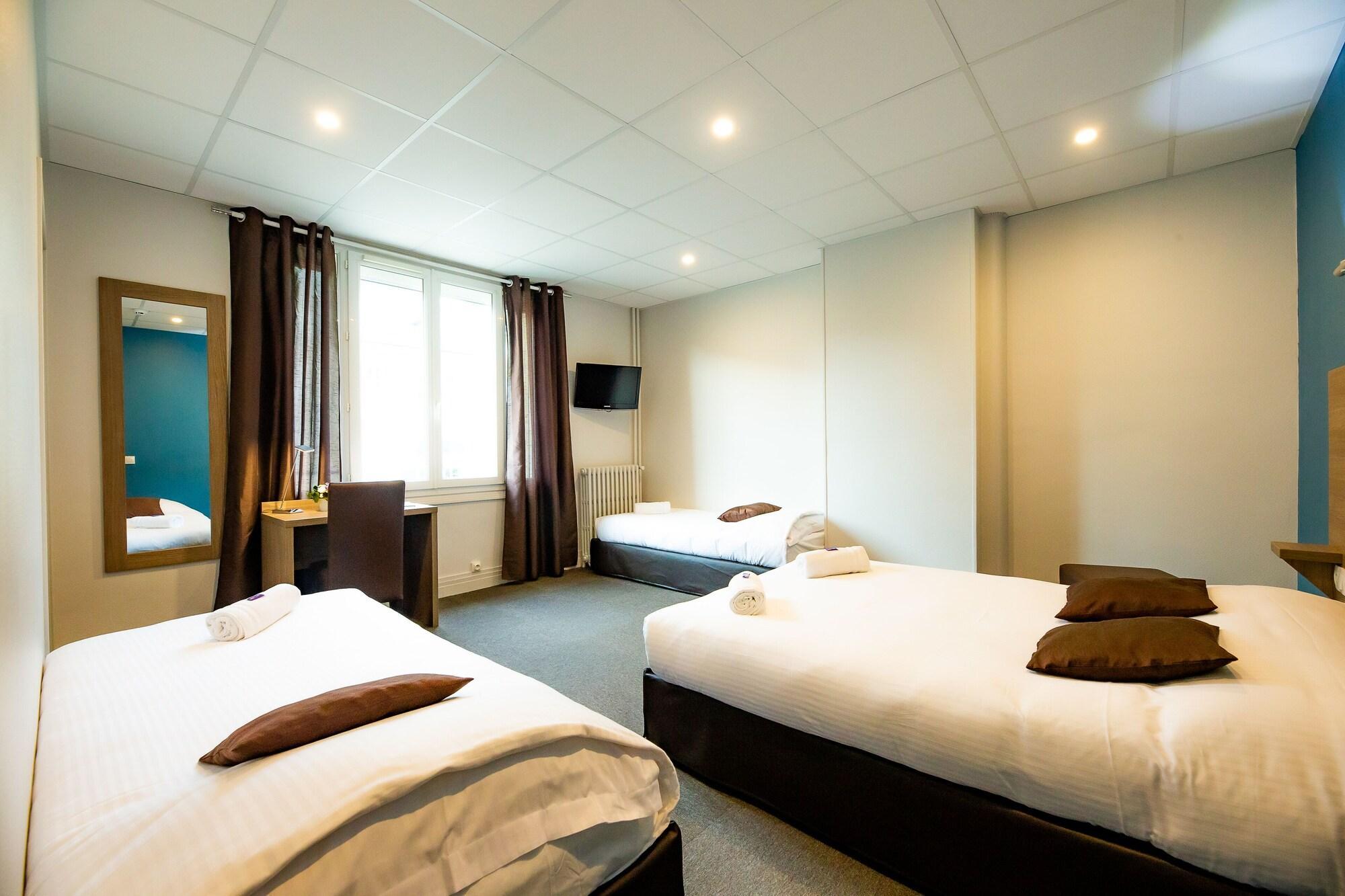 Logis Hotel Du Chateau Caen Bagian luar foto