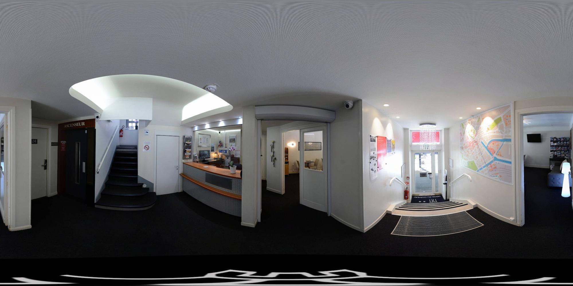 Logis Hotel Du Chateau Caen Bagian luar foto
