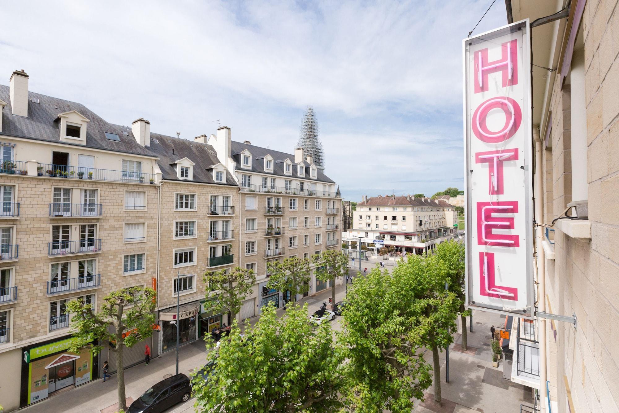 Hotel Du Chateau Caen Bagian luar foto