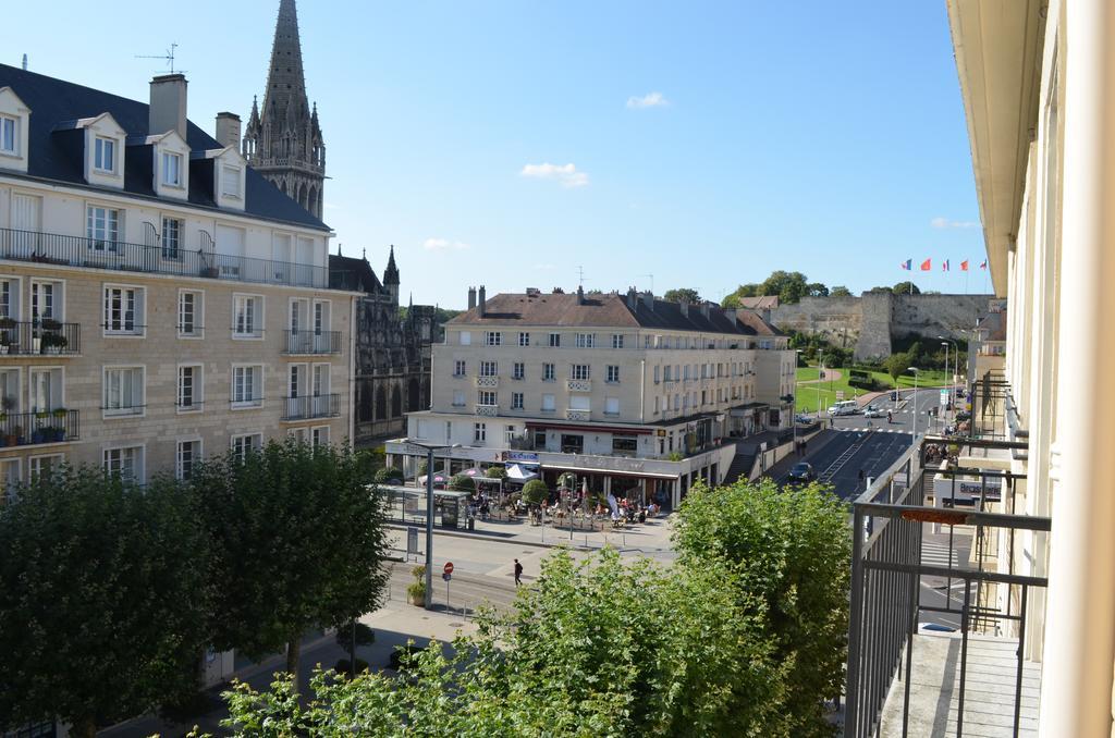 Logis Hotel Du Chateau Caen Bagian luar foto