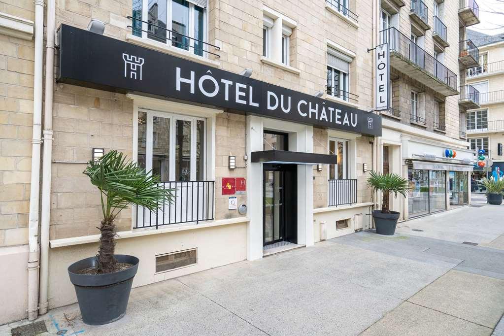 Logis Hotel Du Chateau Caen Bagian luar foto