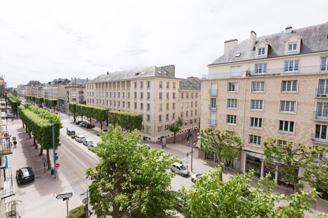 Hotel Du Chateau Caen Bagian luar foto